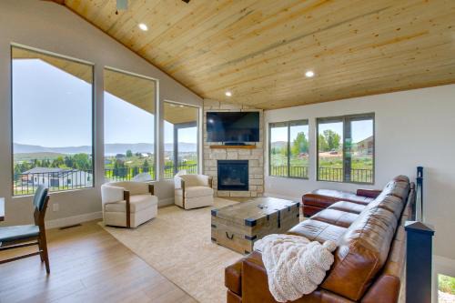 Sweetwater House | 2 Mi to Bear Lake! Group Getaway w/Mountain Views