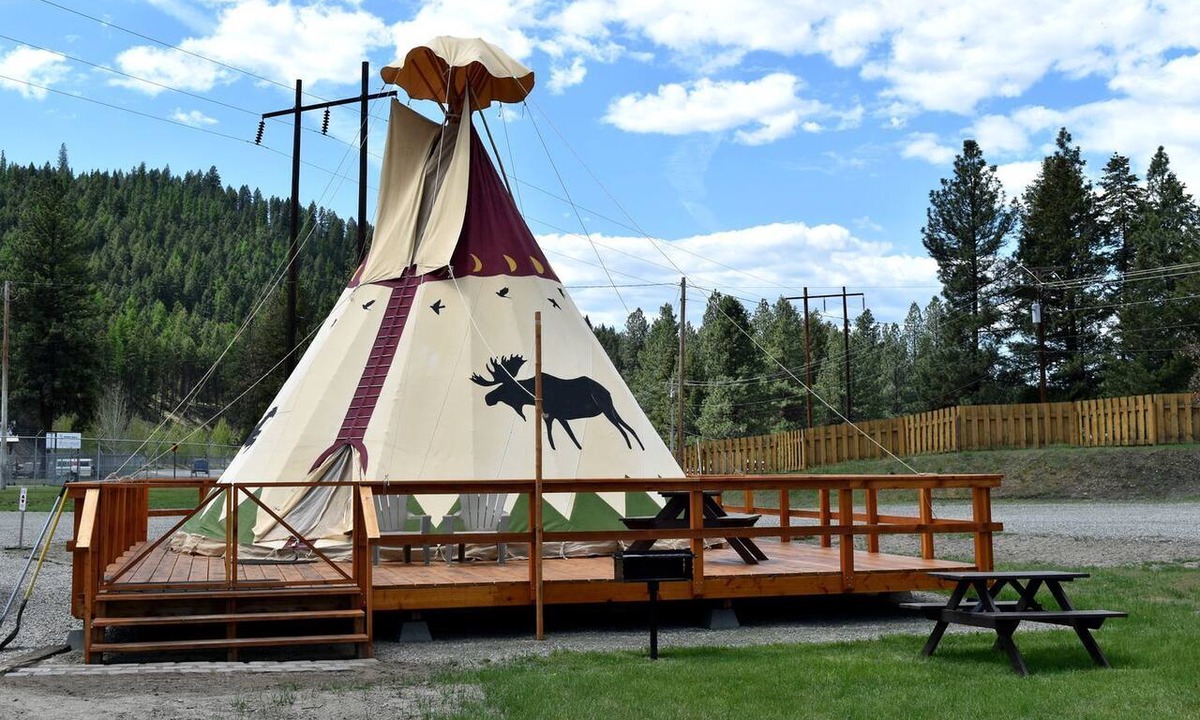 Republic RV Rental | Amazing Tipi Rental for the Perfect Camping Getaway in Republic, Washington