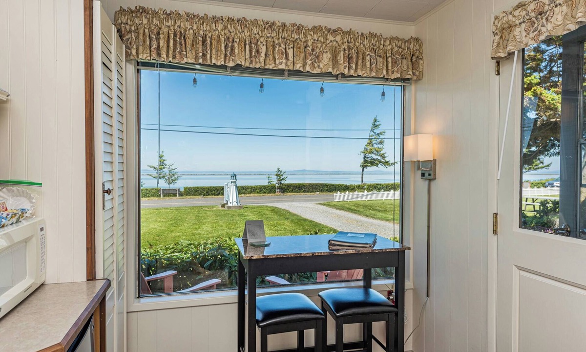 Sequim Bed & Breakfast | Bay View Room - King, Water view, Jetted tub