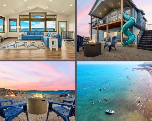 Sweetwater House | Bear Lake Cabin Sleeps 25 Ideal Beach Resort