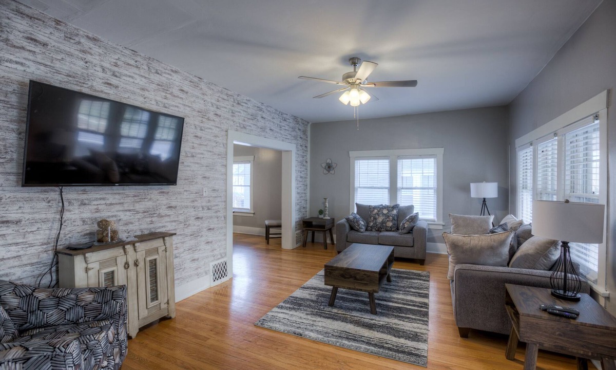 Downtown Omaha House | Big Midtown Home! Sports Room, Bunk Beds!