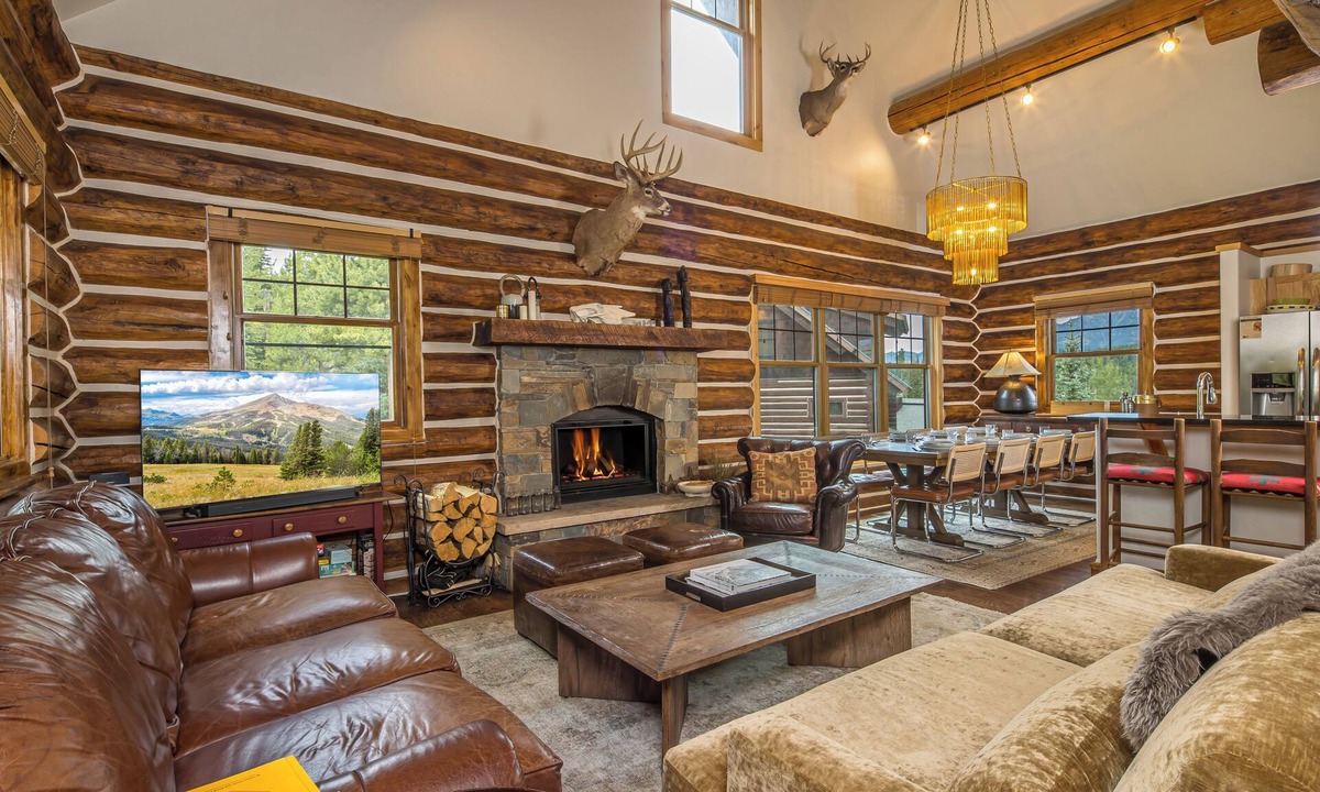 Powder Ridge Cabin | Big Sky Vacation Rentals: PR Rosebud 10