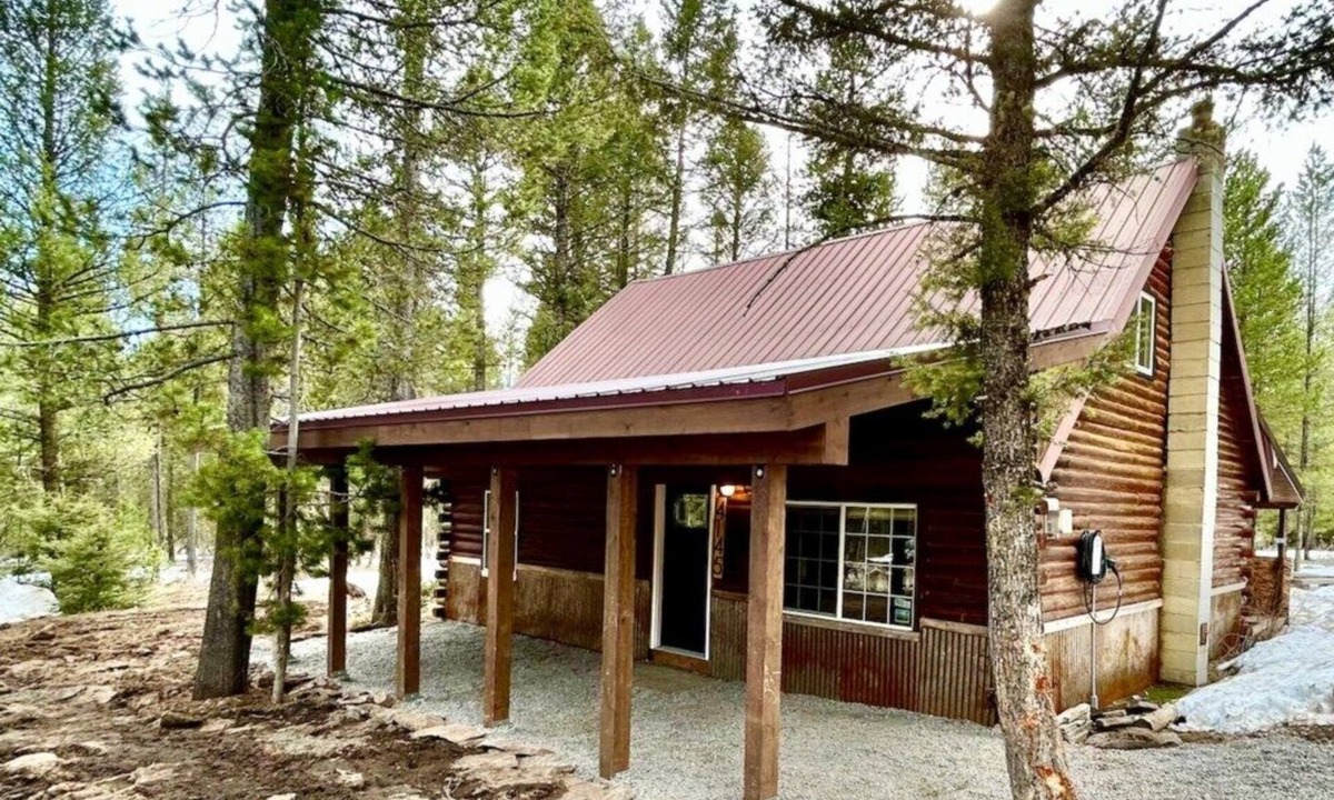 Island Park Cabin | Cabin Trailer Parking *HOT TUB*dog friendly, EV