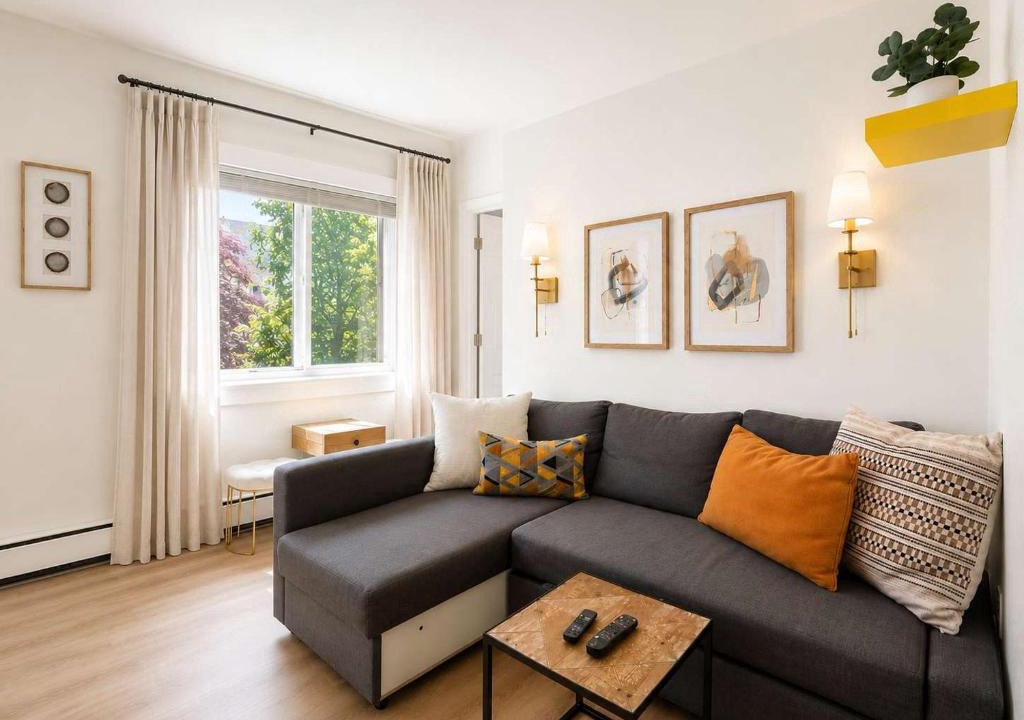 Downtown Seattle House | Colorful downtown condo, 2 bedrooms, king bed