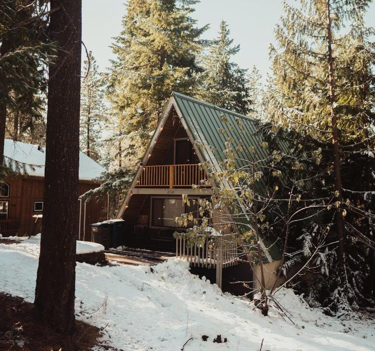 Leavenworth Ski Chalet | Cozy A-Frame Cabin for a Getaway near Lake Wenatchee in Leavenworth, Washington