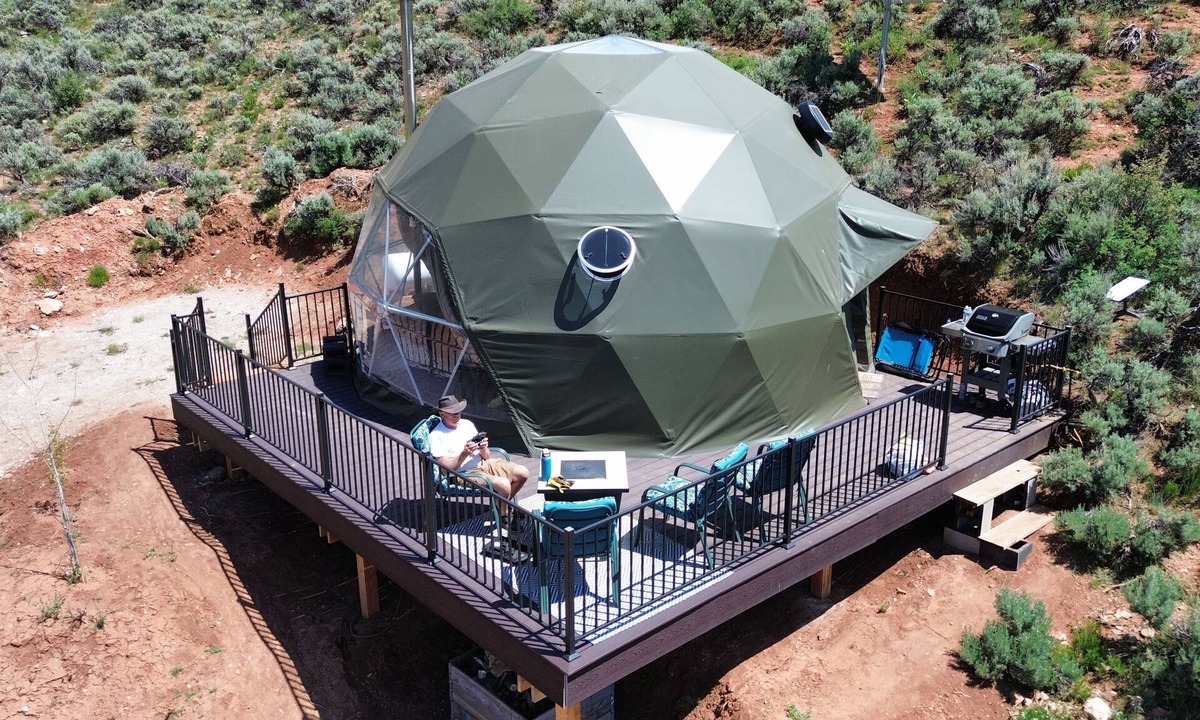 Laketown Cabin | Dome 7 Glamping near Bear Lake