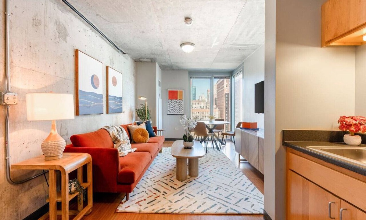 Printers Row Condo | Downtown 2bd #4 - Near Grant Park, Museums, Lake