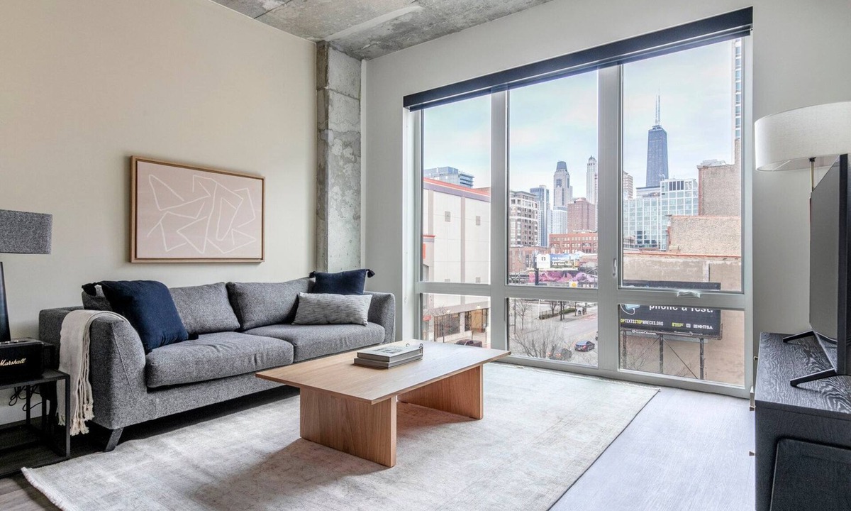 Killgubbin Apartment | Fab River North 1BR w/Sky Terrace, Yoga Studio & Grills, by Blueground