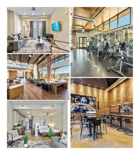 Downtown Salt Lake City Apartment | Golf Simulator Delta Salt Palace Gym King Bed