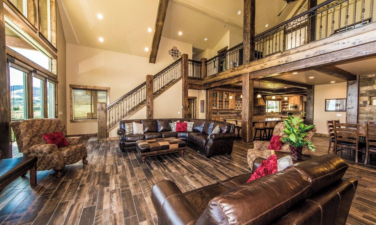 Fish Haven House | Hidden Chateau | Idaho's Largest Vacation Rental | 13BR Sleeps 52 | Private Beach, Pools & Th.