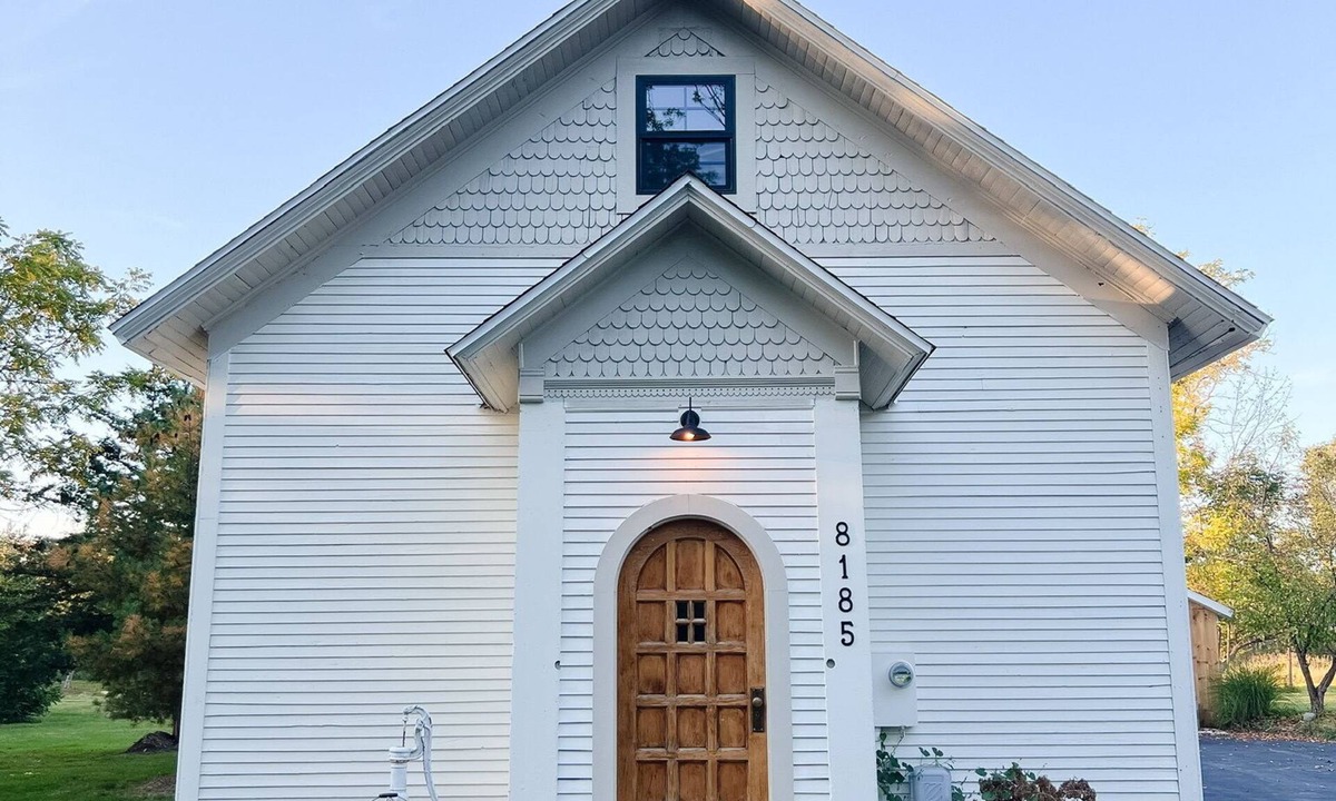Forest Hills House | Historic Ada Schoolhouse Retreat- Private, Peaceful, One-of-a-Kind Stay
