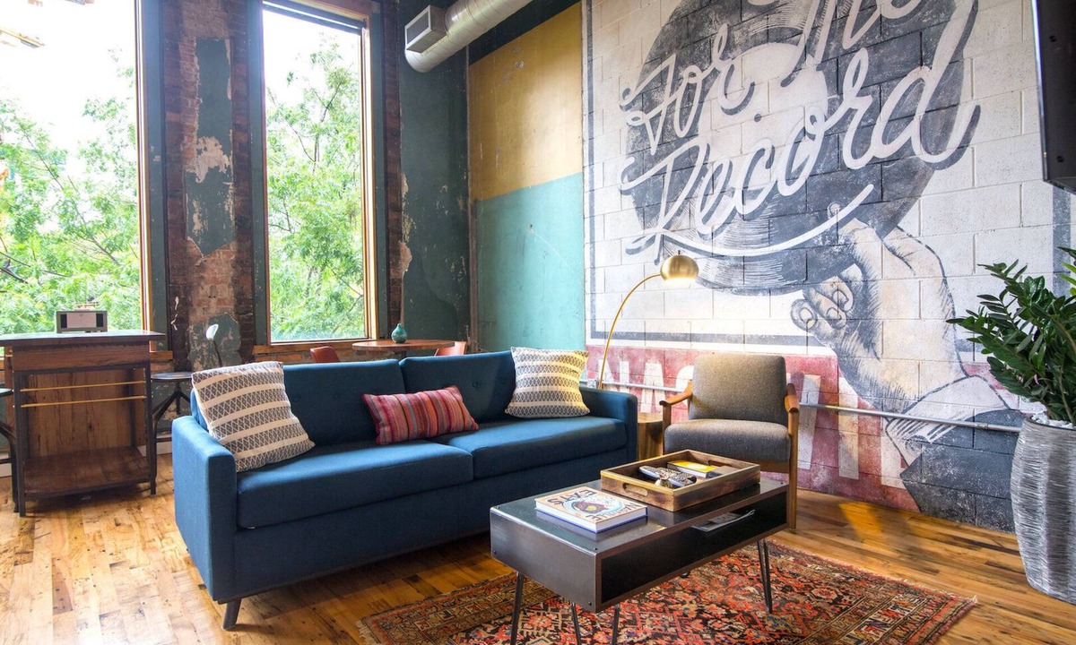 Arts District Apartment | Industrial Chic Apartment Steps from Broadway (Loft 202)