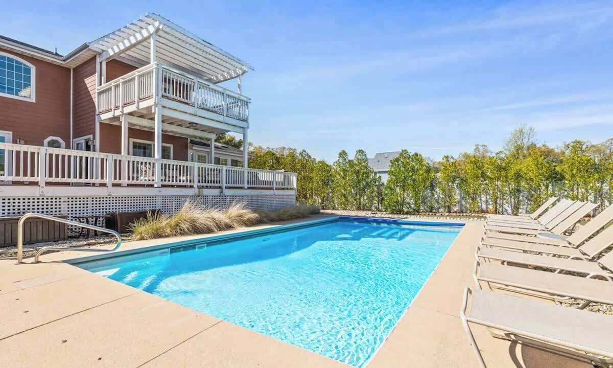 Grand Beach House | Juniper Presents: Sunny Dunes Retreat - Pool, Hot Tub & Golf Carts