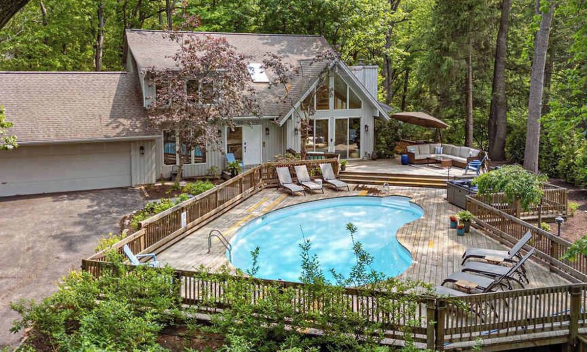 Michiana House | Juniper Presents: Walk to Beach Retreat - Pool, Hot Tub & Fire Pit
