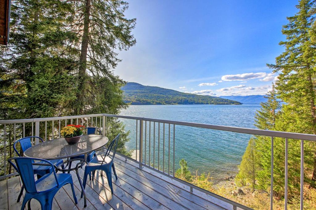Sandpoint House | Lake Pend Oreille Home w/Dock & Paddle Boards