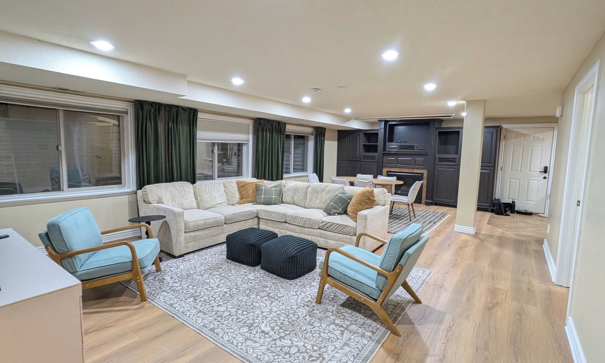 Spanish Fork House | Lower River Cottage - Cozy 3bed basement in Spanish Fork near SF River trail