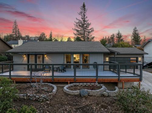 Medford House | Manor Hill Haven Hot Tub & Accessible Features