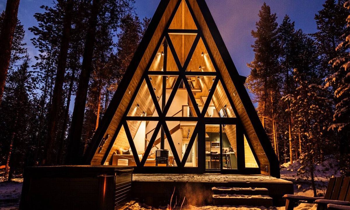 Island Park Cabin | Modern A-Frame Forest Views + Hot Tub 30 min to Yellowstone