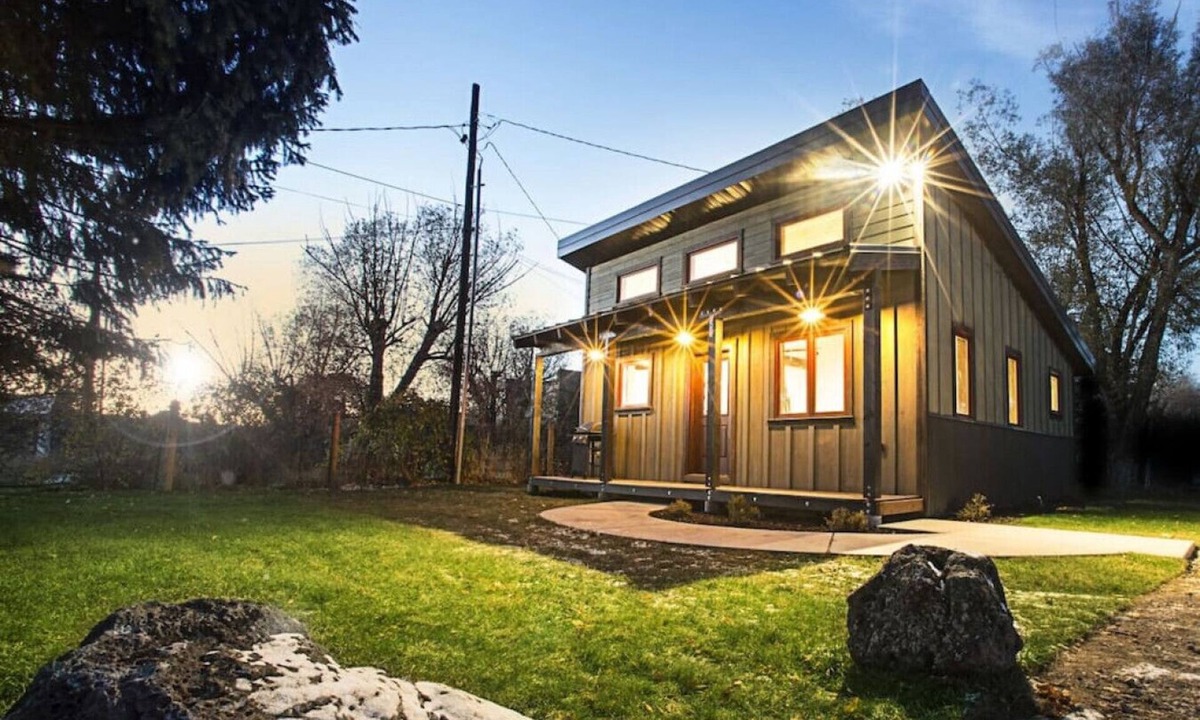 Driggs Cabin | Modern Cabin with Walkability in Downtown Driggs