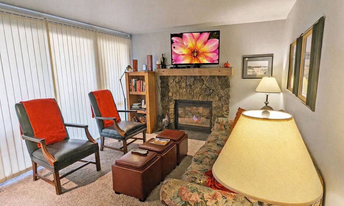Overlook Park Condo | Mt View Lodge 36 - SHARC, Pet Friendly, Fireplace, Views!
