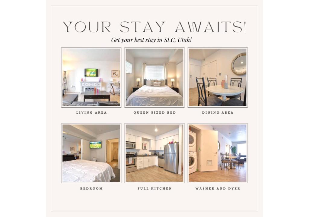Salt Lake City Apartment | Near Ski Resort, HOTTUB & GYM Luxury Apt- Heart of Sugar House with Parking