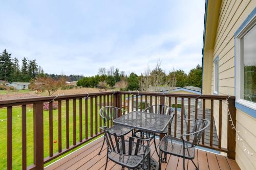 Sequim Apartment | Olympic Mtn Views! Cozy Carriage House in Sequim