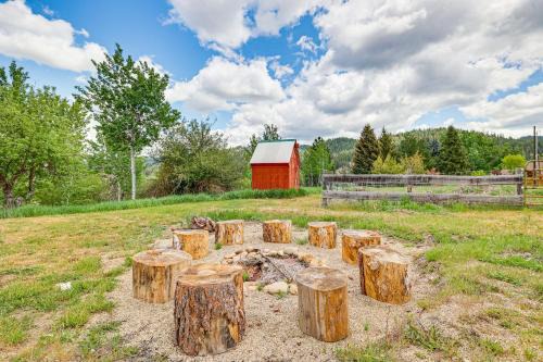 Garden Valley House | On-Site Creek & Trails: Huge Garden Valley Estate