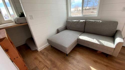 Tetonia House | Peaceful Tiny house on a Real Ranch with Mountain Views near Tetonia, Idaho