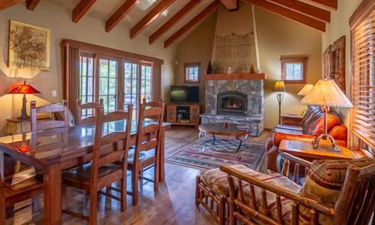 Tamarack Cottage | Private Hot Tub & Patio | Vaulted Wood Ceilings & Decor | POMA Ski Lift Access