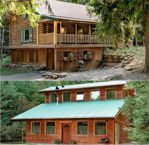 Blanchard House | Private Two-Cabin Retreat Near Silverwood Theme Park - Sleeps 15