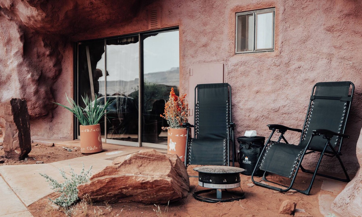 Moab Other | Redrock Riverside Cave 4 - Glamping Cave Suite