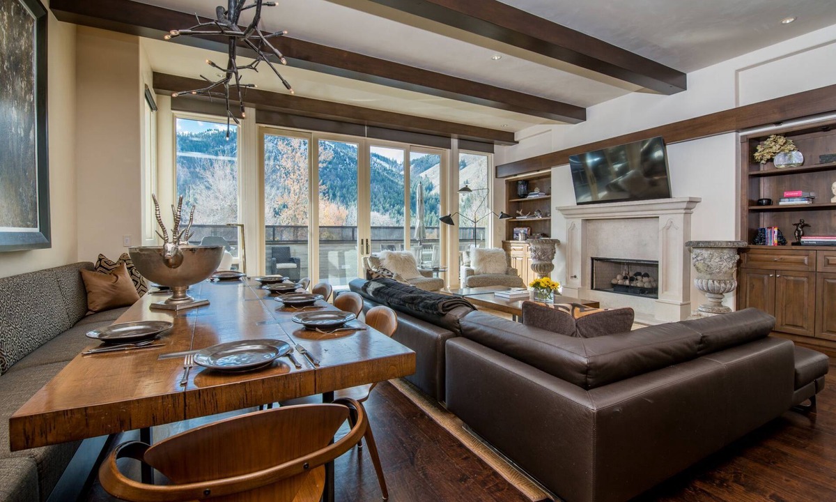 Ketchum House | Sleek Luxury Townhome with Mountain Views