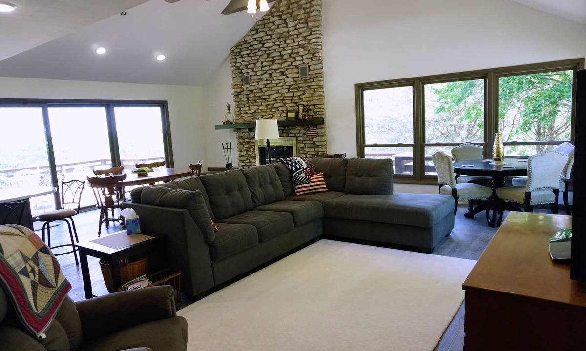 Harrison County House | Spacious house, beautiful views, peaceful setting