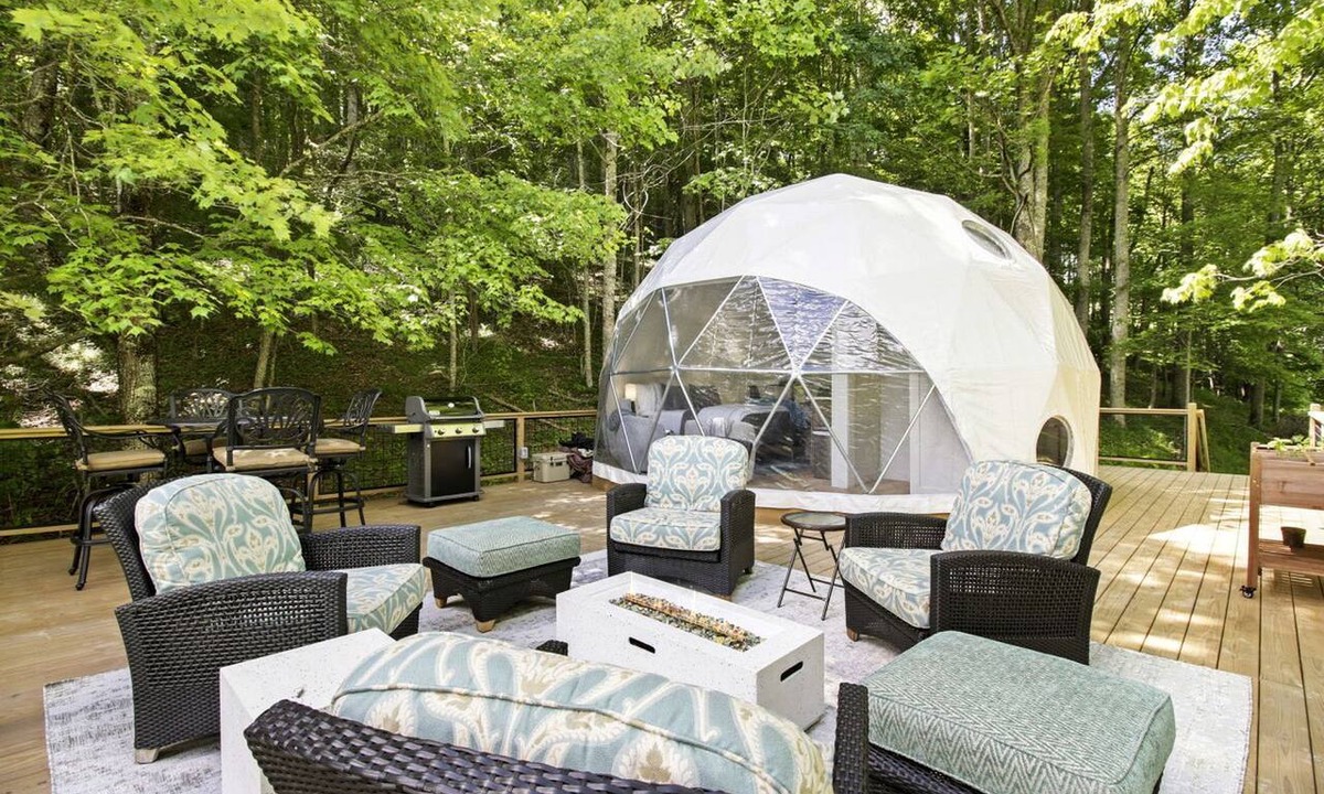 Creston Cabin | Spectacular Dome Surrounded by Beautiful Nature in North Carolina