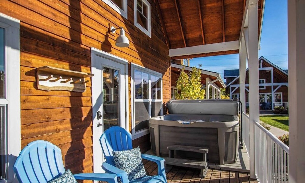 Dover Bay House | Sunlit, dog-friendly home with hot tub, gas fireplace, & washer/dryer