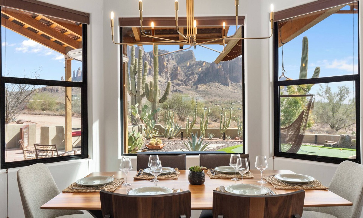 Apache Junction House | Superstition Mountain Views, Hot Tub, Putting Green, 2 Firepits, RV/Boat Parking