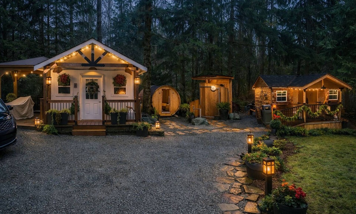 Mount Vernon Cabin | The Forest Estate Cabin in Mount Vernon WA