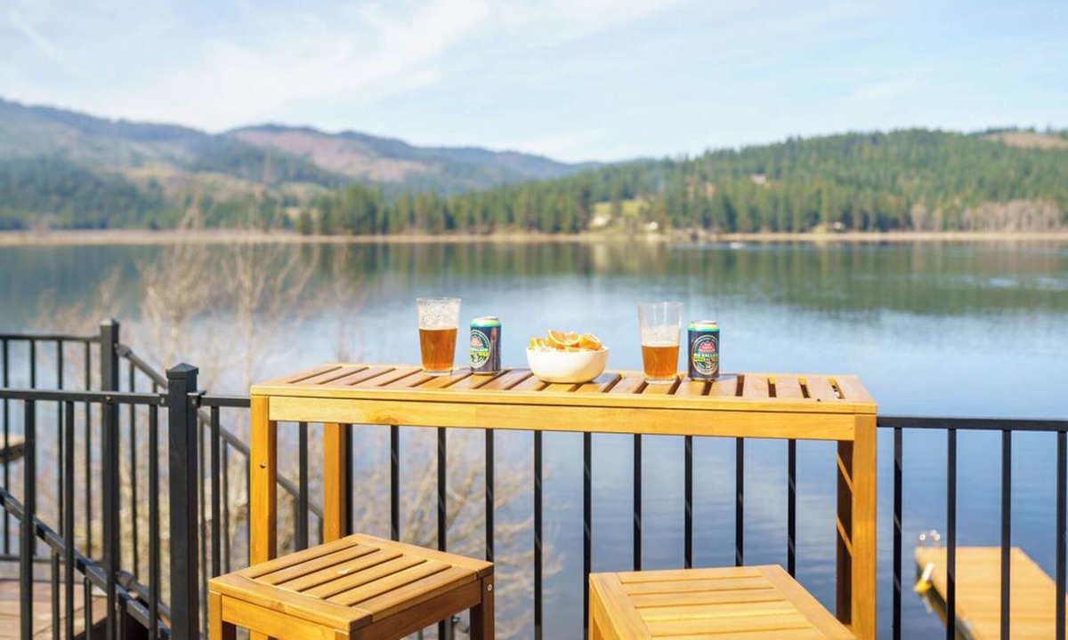 Rose Lake Cabin | The Funky Pine Cabin, Paddle boards + Dock