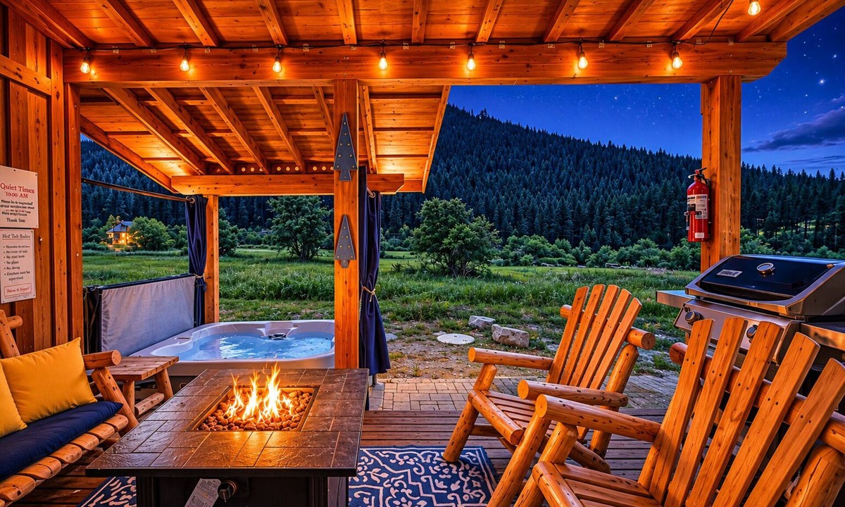 Leavenworth Cabin | Views | Hot Tub | Propane Pit | Tiny Home | Dogs