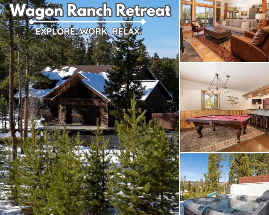Pole Creek Meadows House | Wagon Ranch Ultimate Retreat Hot Tub Families