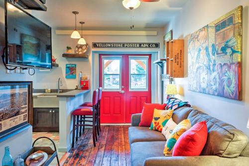Livingston Apartment | Walkable Studio Apartment in Downtown Livingston!