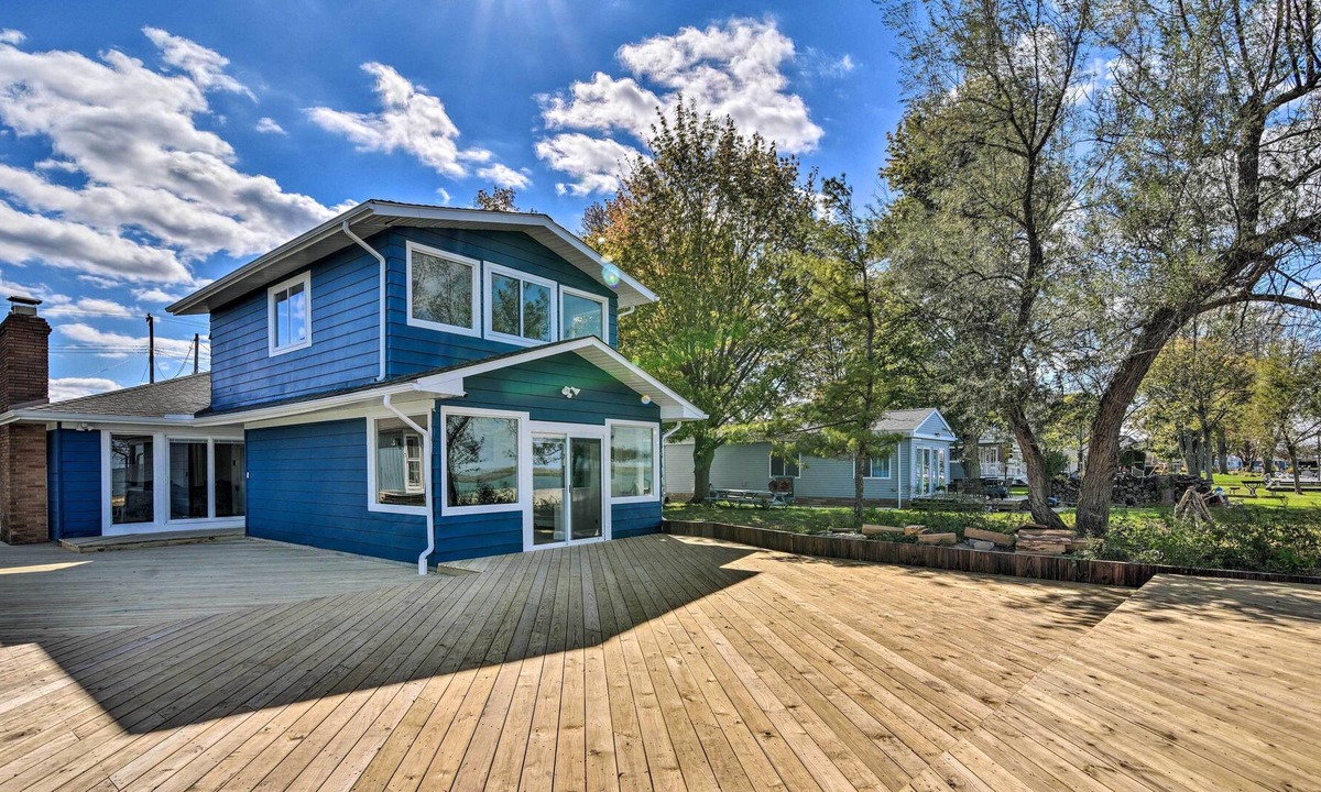 Anchorville House | Waterfront Clay Township Home on Anchor Bay!