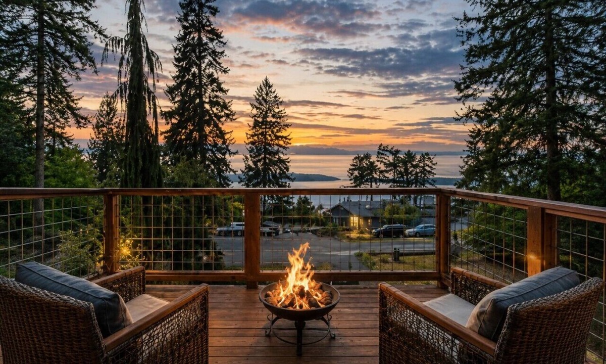 Lagoon Point House | Waterfront sunsets | Beach access | Fenced yard