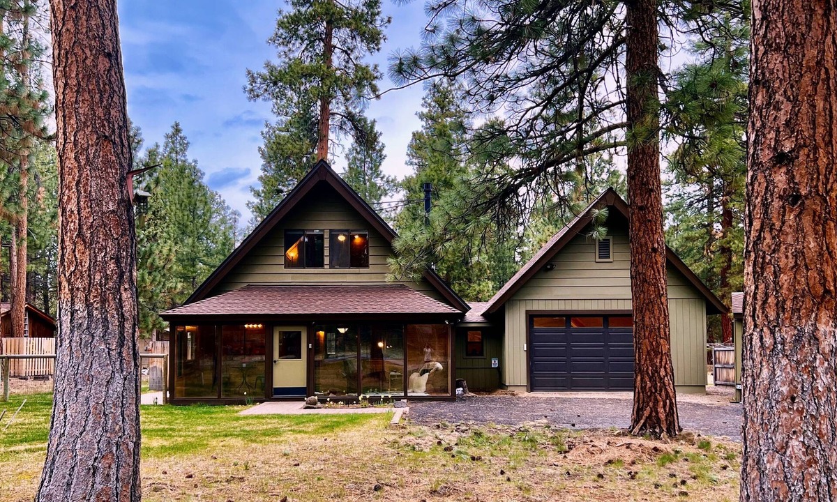 Sisters Cabin | Wooden A-Frame Cabin Nestled in the Tall Pines