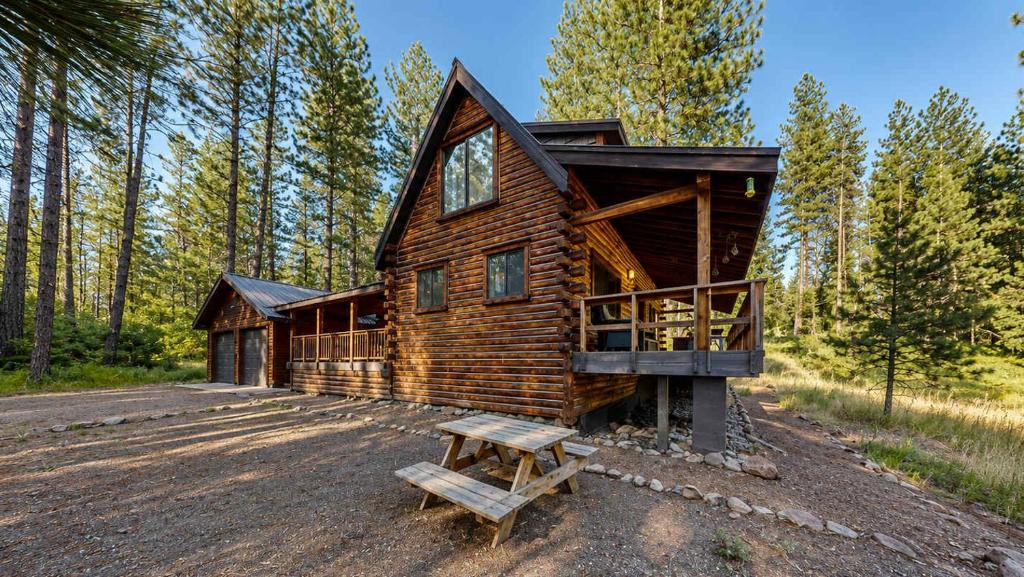 New Meadows House | Woodland Chalet Near Brundage Mountain