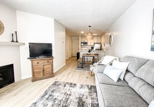 Inn Building Condo #213 Pet friendly, Patio view!