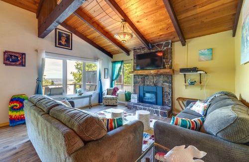 Waldport House | < 1 Mi to Port of Alsea: Inviting Gem w/Views!