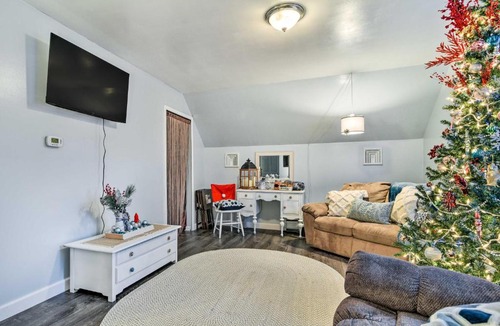 Clio Apartment | 14 Mi to Frankenmuth: Apt on 3 Acres in Clio!