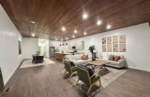 Montpelier Apartment | 3 bed 2 bath with Garage and open floor plan on 2nd story 20 mins from Bear Lake