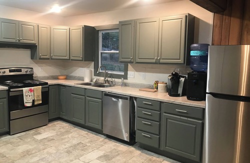 Flemington Cabin | 3-BR, 2 bath, private lakefront cabin, water access, at Pomme de Terre Lake